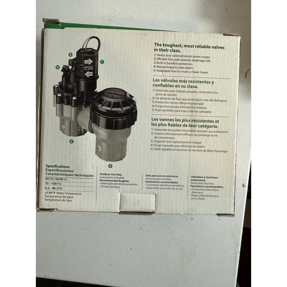 Rain Bird DASASVF100 Electric‎ Sprinkler Valve **NEW